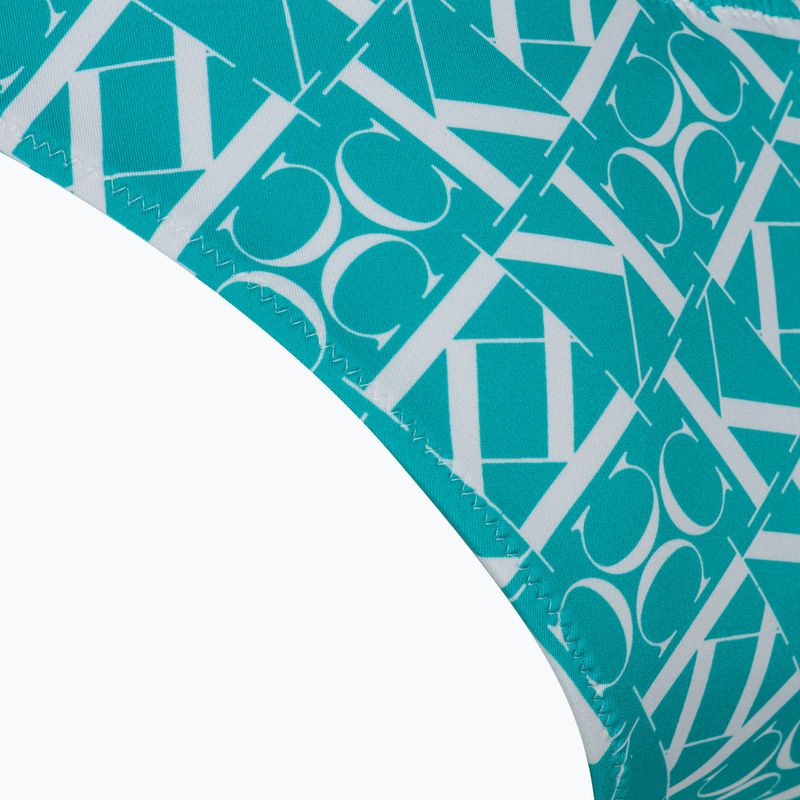Calvin Klein Freches Bikini-Unterteil Druck Monogramm blau