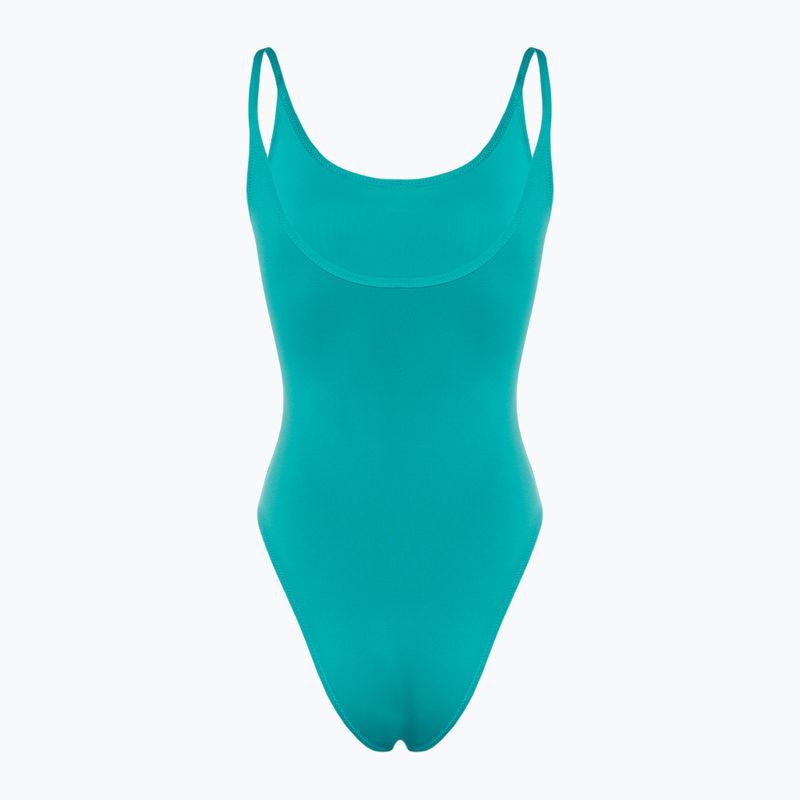 Einteiliger Badeanzug Calvin Klein Scoop One Piece blau ocean 2