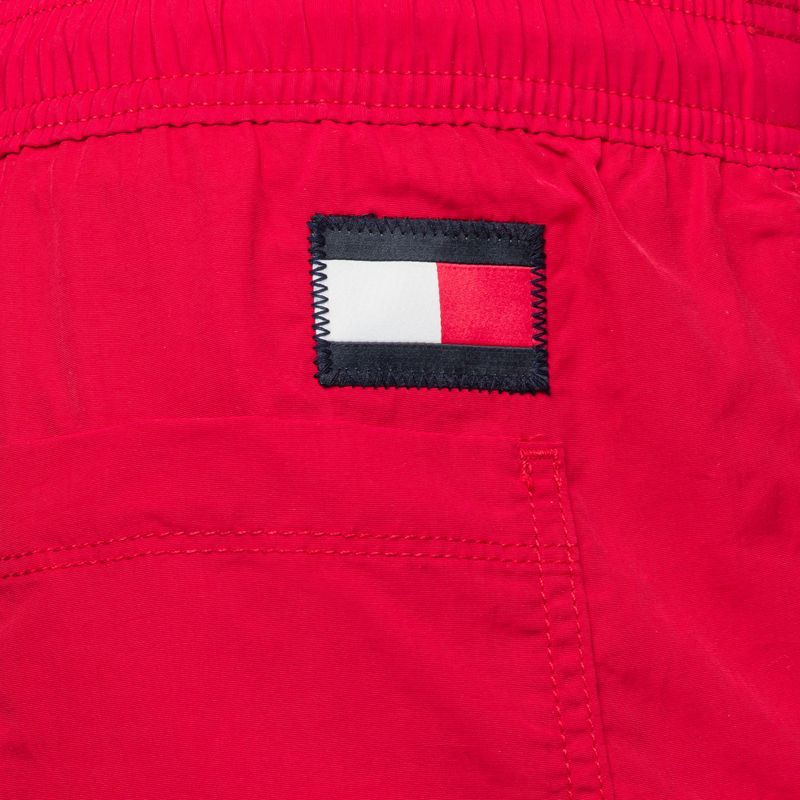 Herren Tommy Hilfiger Sf Medium Drawstring Badeshorts rot