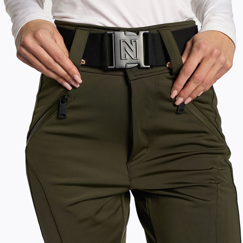 Damen Skihose Nikkie Uda Ski waldgrün 3