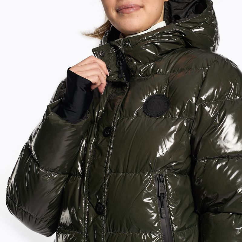 Damen Skijacke Nikkie Uma Ski waldgrün 3