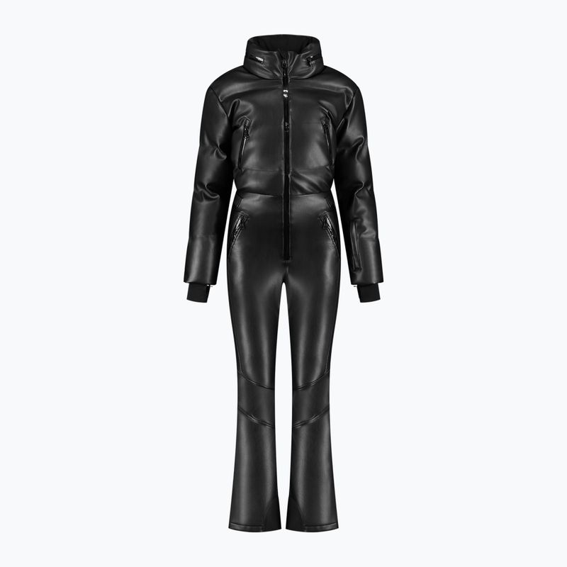 Women's Nikkie Gemma PU Ski Overall schwarz 2