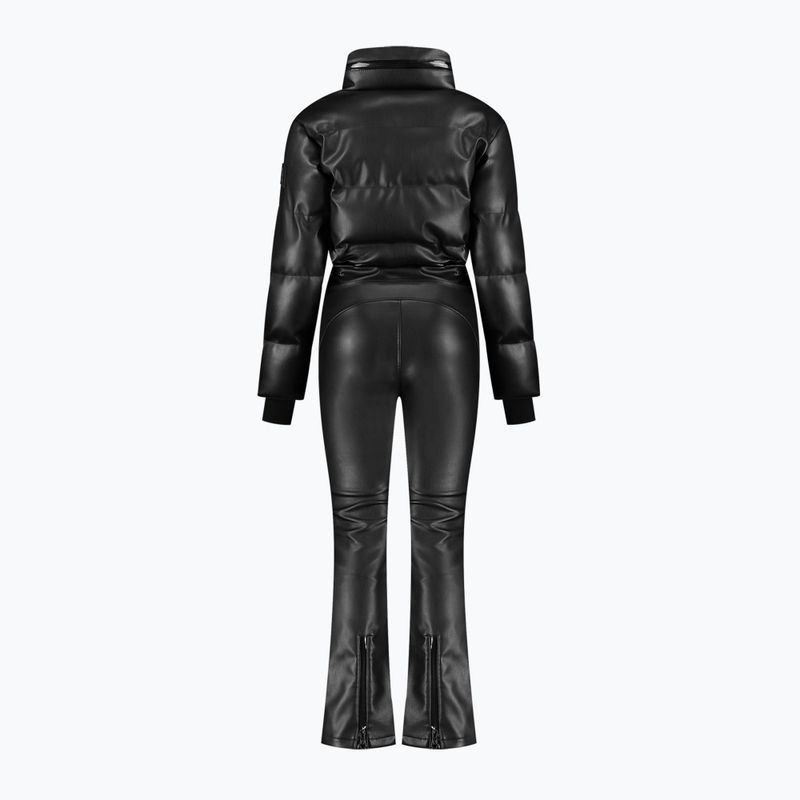 Women's Nikkie Gemma PU Ski Overall schwarz 3