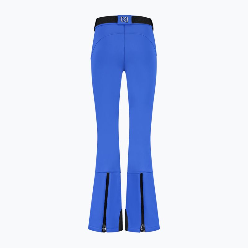 Nikkie Grace Damen Kontrast Skihose schillernd blau 4