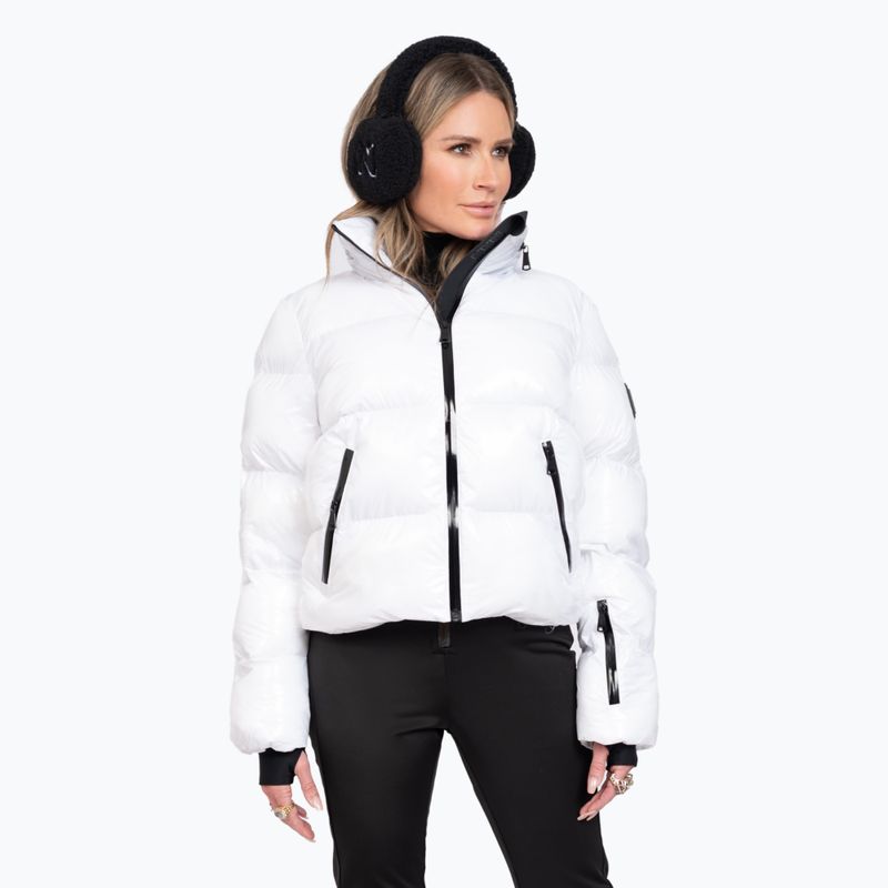 Women's Nikkie Gstaad Laquer Ski Jacket hellweiß