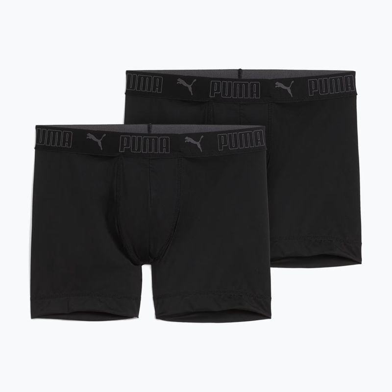 Herren-Boxershorts PUMA Sport Microfiber 2 pairs black