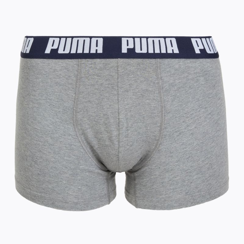 Herren-Boxershorts PUMA Everyday Basic 2 pairs navy/grey 2