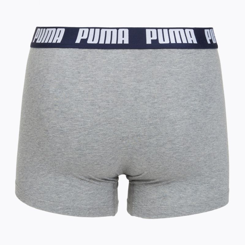 Herren-Boxershorts PUMA Everyday Basic 2 pairs navy/grey 3