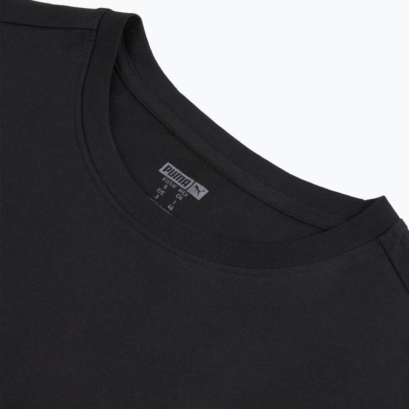 Herren-Shirt PUMA Basic Crew 2 pack black 3