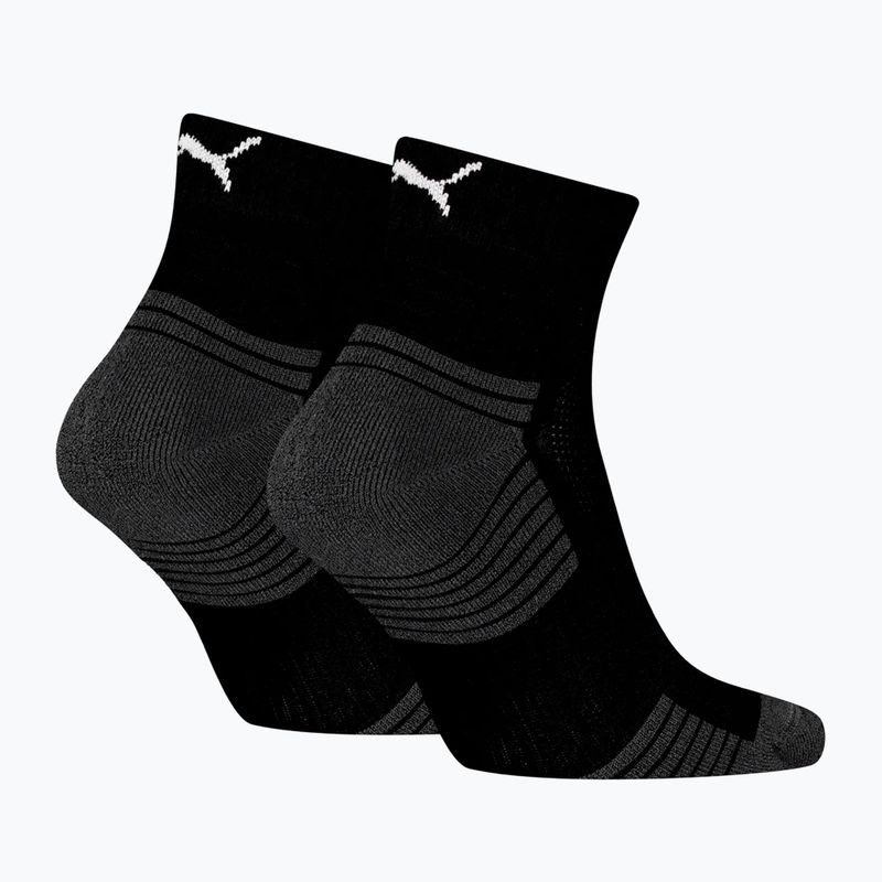 Socken PUMA Sport Cushioned Quarter 2 pairs black 2