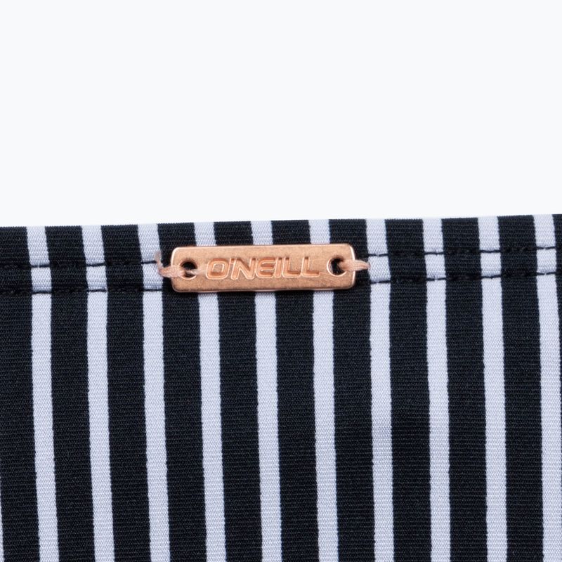 Zweiteiliger Damen-Badeanzug O'Neill Capri Bondey Bikini schwarz einfach gestreift 4