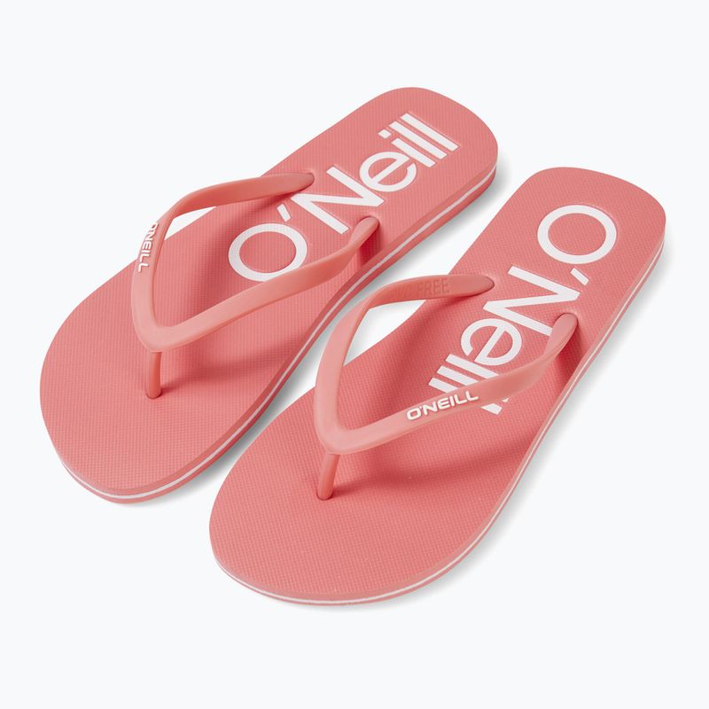 O'Neill Profile Logo Damen Flip Flops Georgia Pfirsich 2