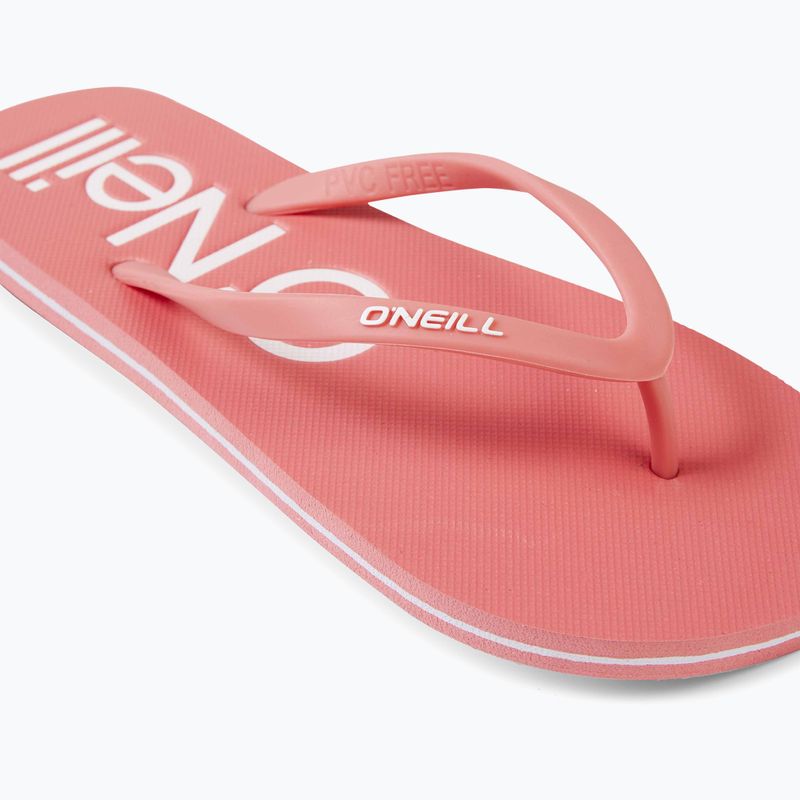 O'Neill Profile Logo Damen Flip Flops Georgia Pfirsich 3