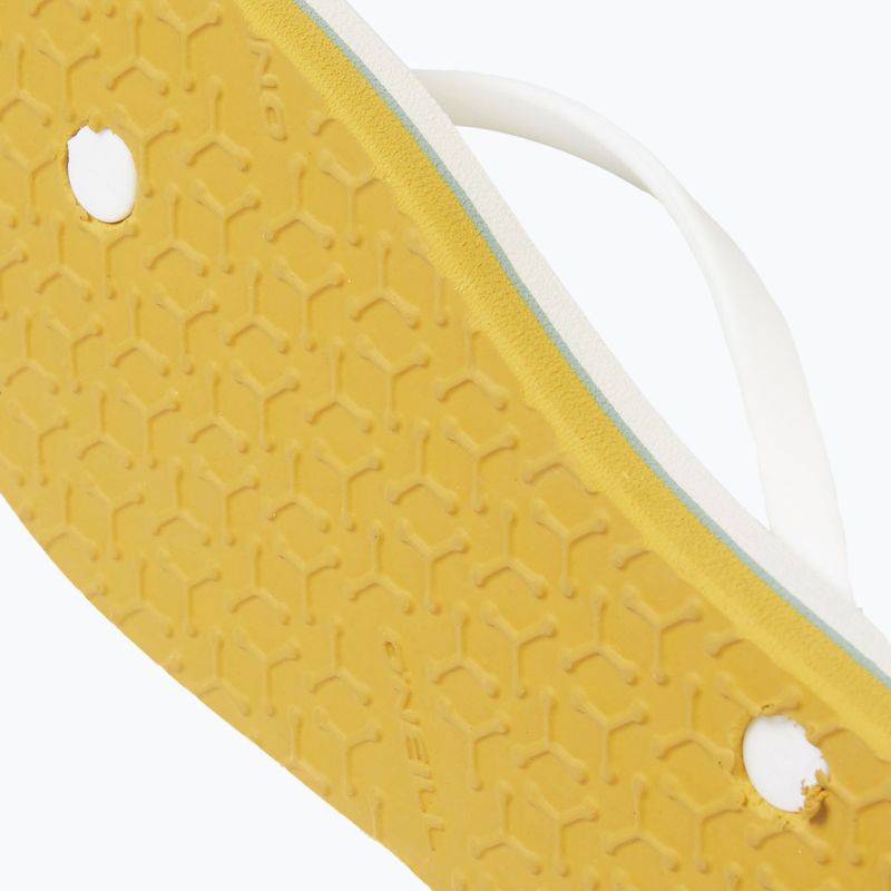 Damen O'Neill Profile Graphic weiß tropische Blume Flip Flops