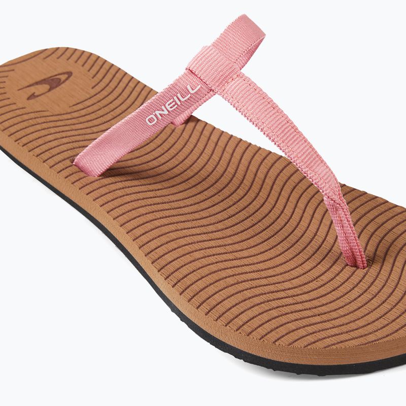 O'Neill Cove Bloom georgia peach Flip Flops für Frauen 12