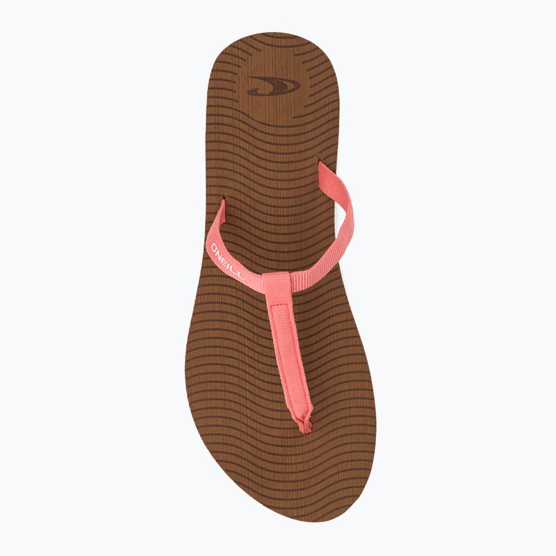 O'Neill Cove Bloom georgia peach Flip Flops für Frauen 6