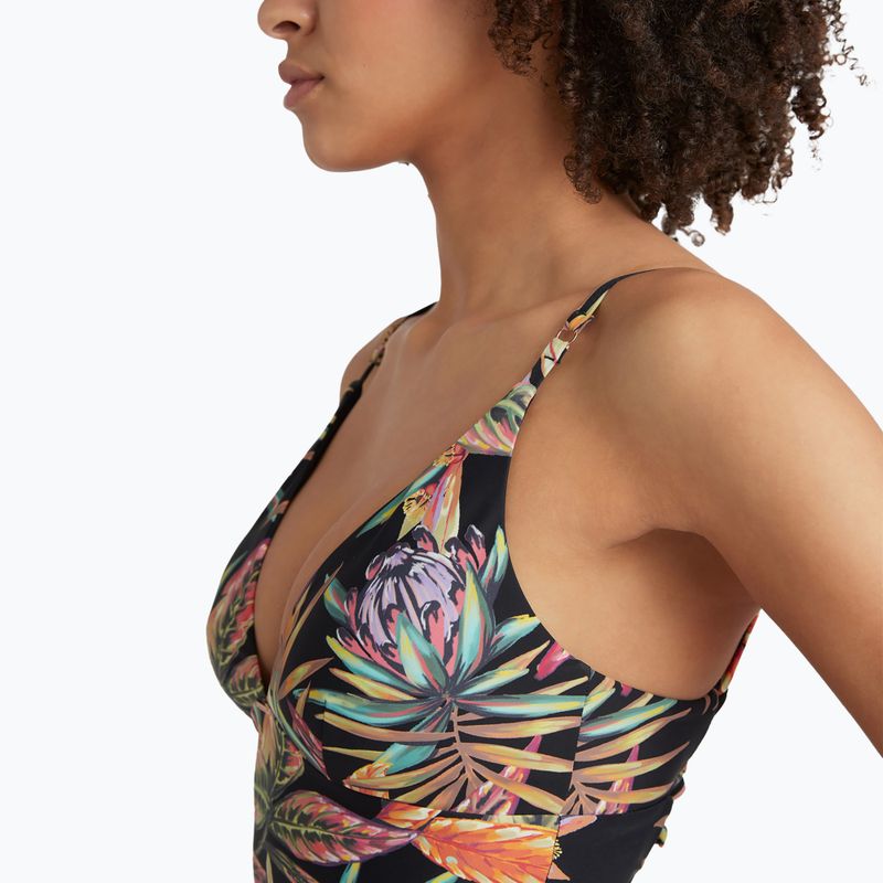 Einteiliger Badeanzug O'Neill Sunset schwarz tropische Blume 5