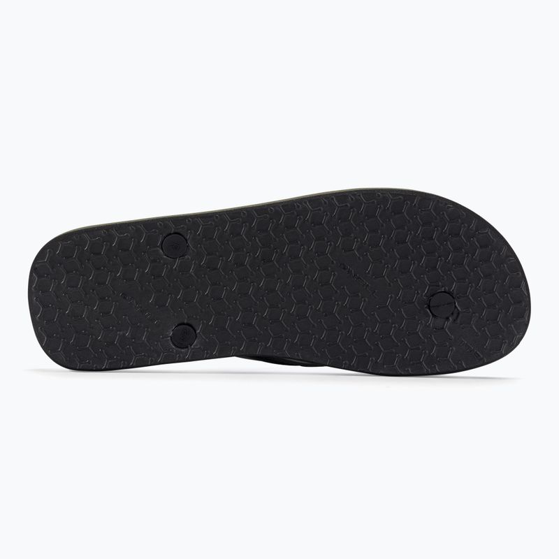 Herren O'Neill Profile Color Block tief Flechten grün Flip Flops 5
