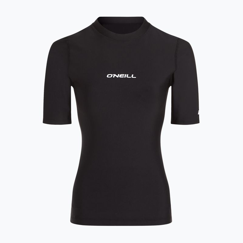 Women's swim shirt O'Neill Essentials Bidart Skin schwarz out 4