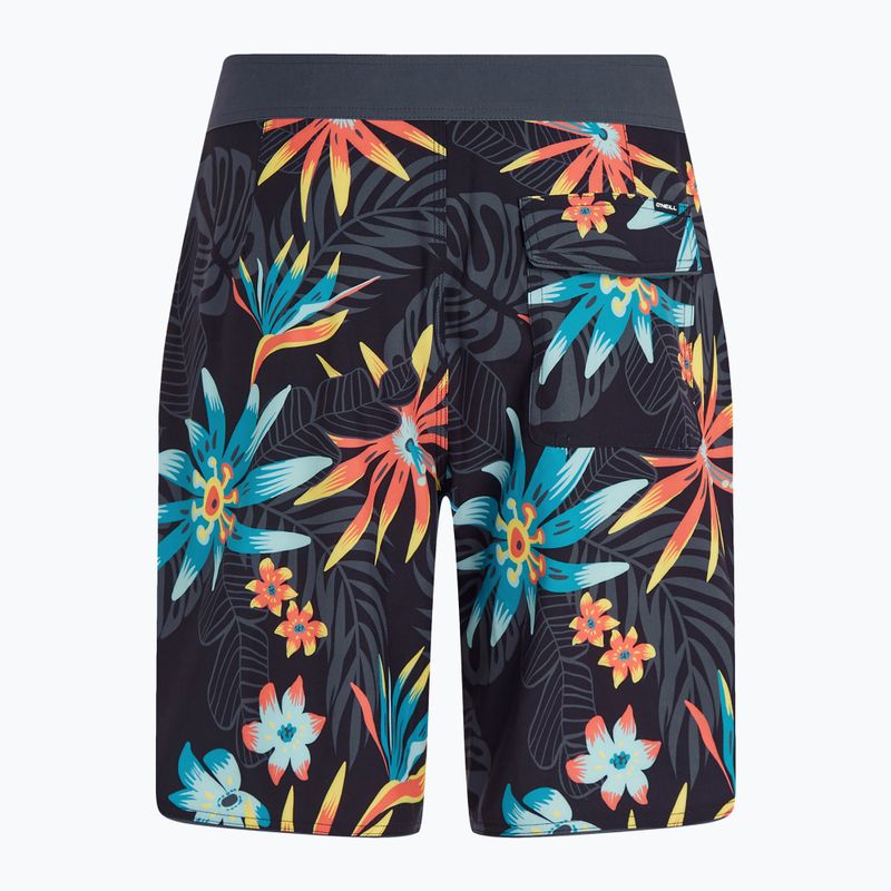 Men's O'Neill Hyperfreak Mysto Scallop 19'' schwarz mysto scallop swim shorts 2