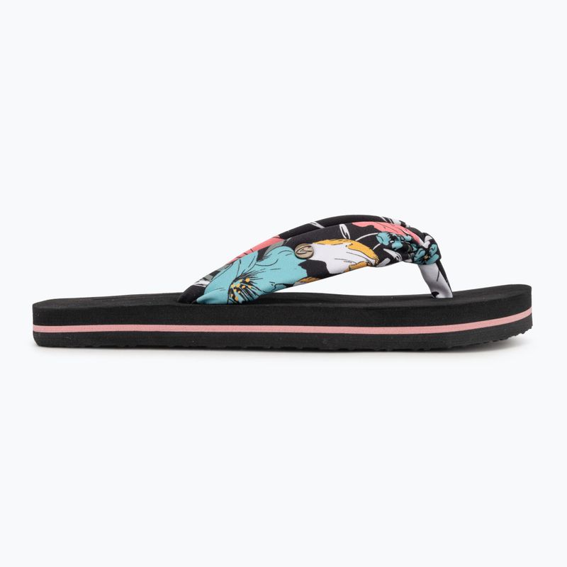 O'Neill Ditsy Sun schwarz/blau bluemchen Kinder-Flip-Flops 2
