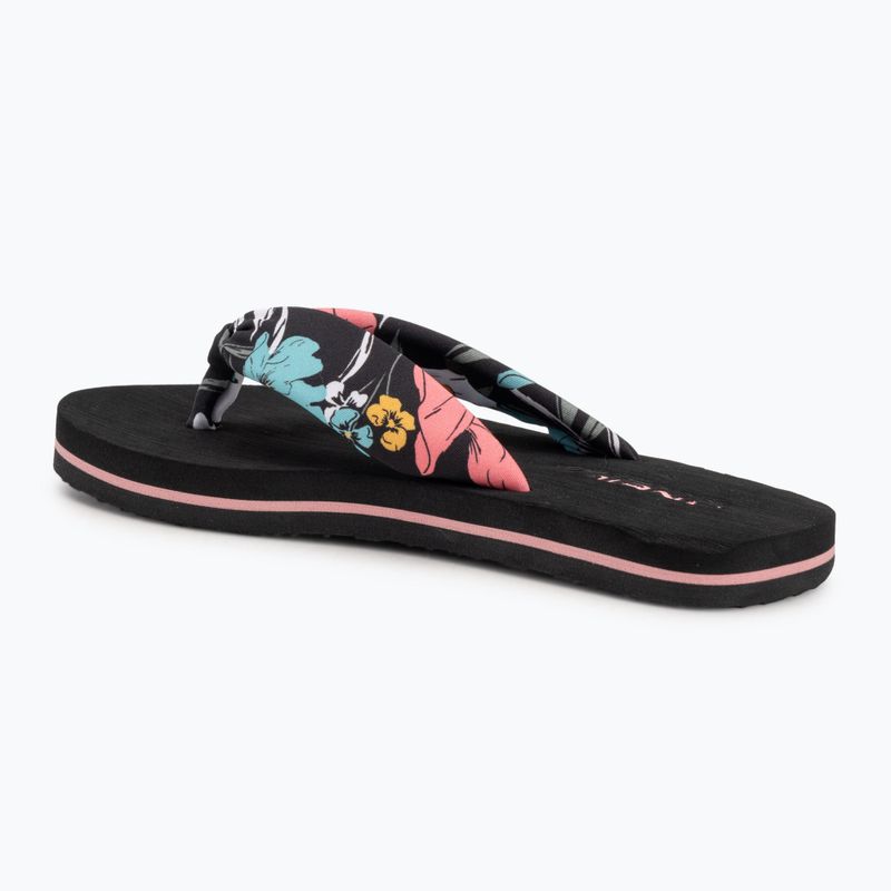O'Neill Ditsy Sun schwarz/blau bluemchen Kinder-Flip-Flops 3