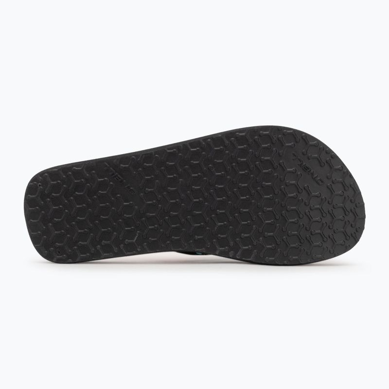 O'Neill Ditsy Sun schwarz/blau bluemchen Kinder-Flip-Flops 4