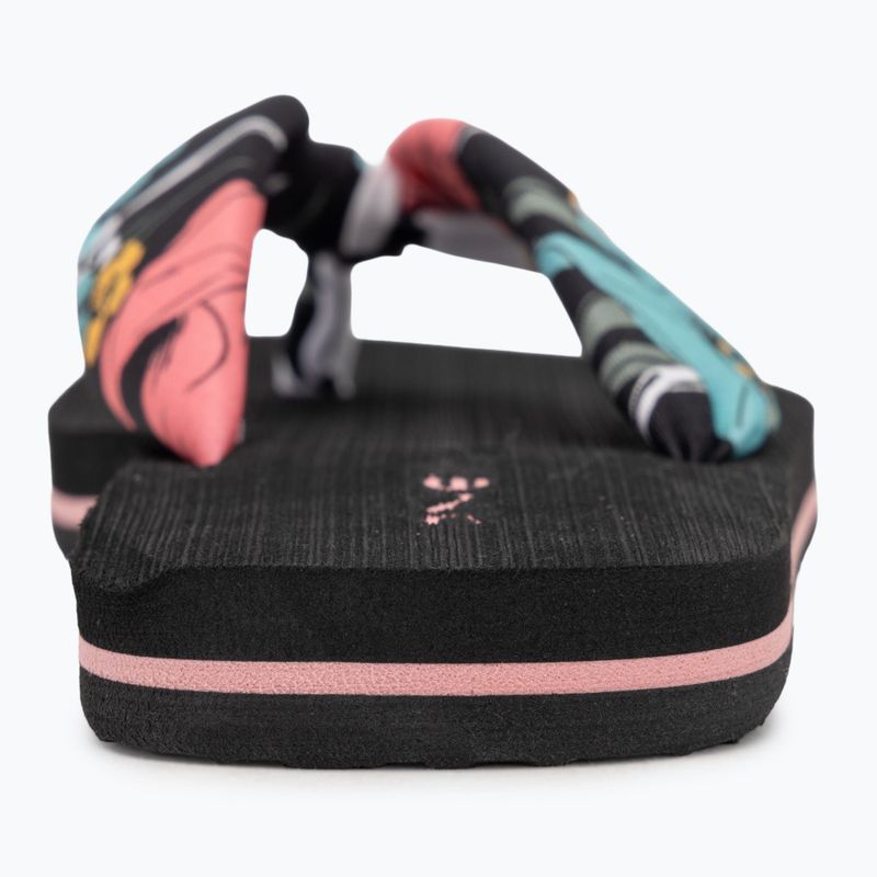 O'Neill Ditsy Sun schwarz/blau bluemchen Kinder-Flip-Flops 6