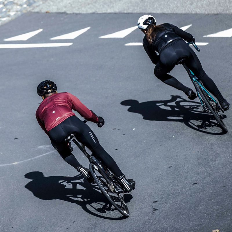 Herren Fahrradjacke Rogelli Essential Winter burgundy 7