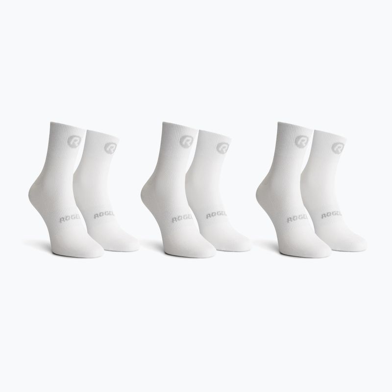 Rogelli Core Socken 3 Paar weiß