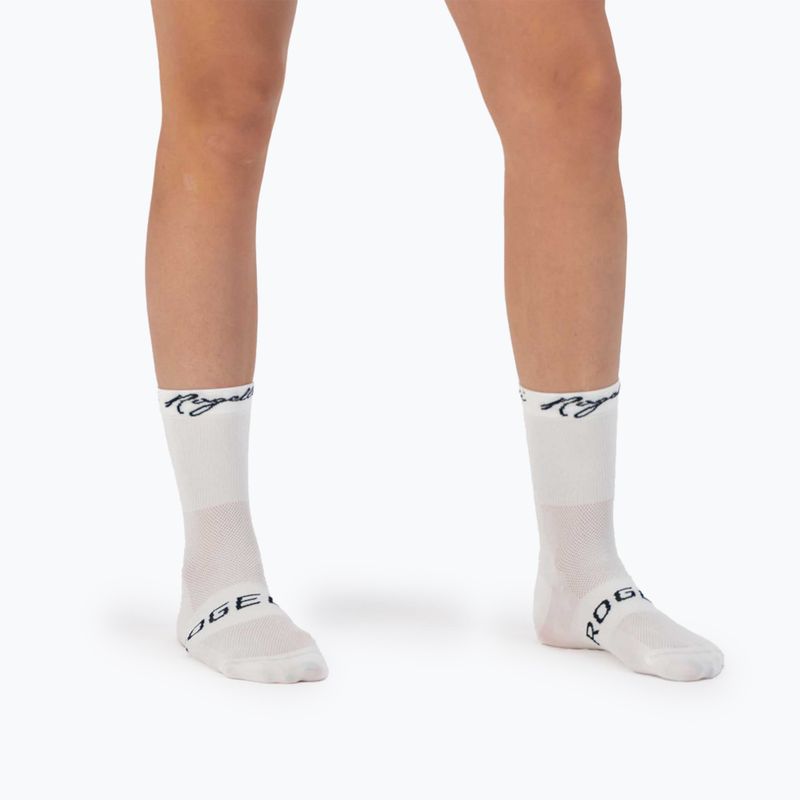 Fahrrad Socken Damen Rogelli RCS-15 white 2