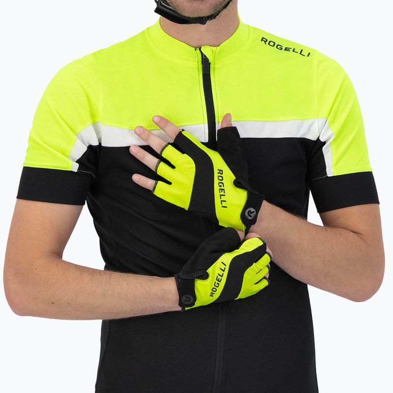 Herren-Radhandschuhe Phoenix II fluorgelb 2
