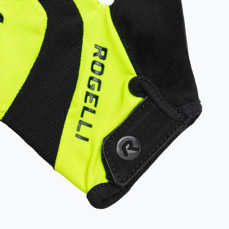 Herren-Radhandschuhe Phoenix II fluorgelb 4