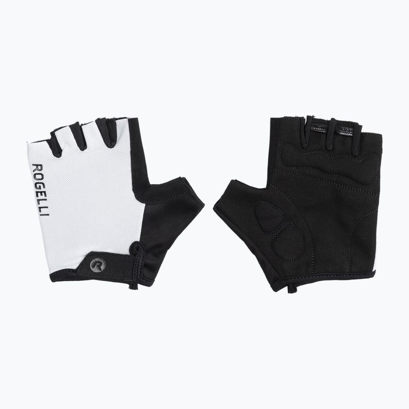 Rogelli Core weiß Herren Radhandschuhe