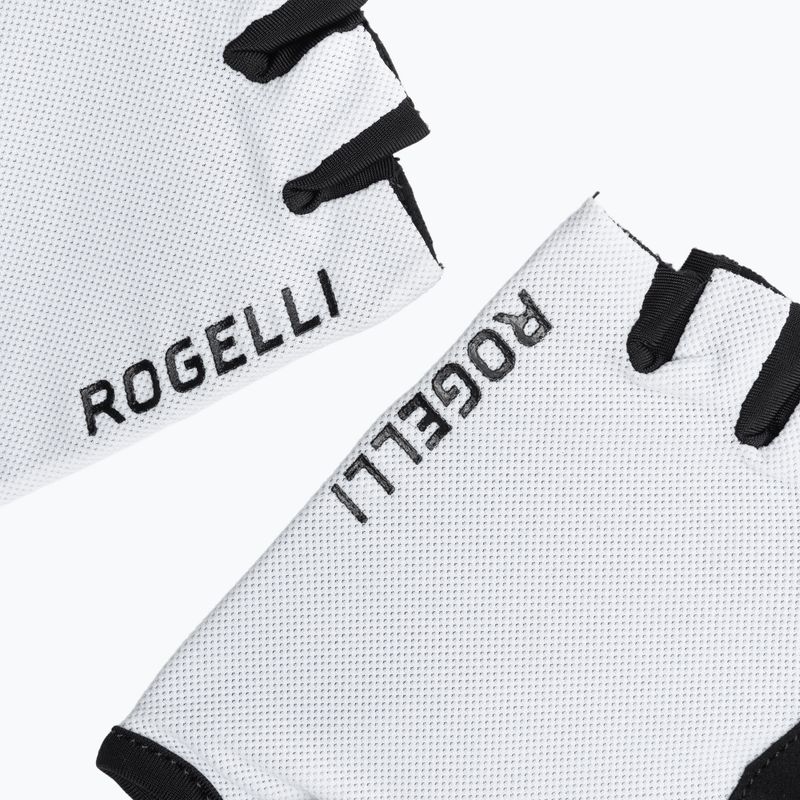 Rogelli Core weiß Herren Radhandschuhe 4