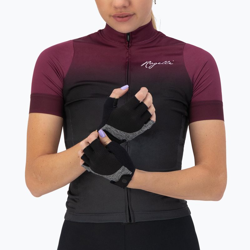 Damen-Fahrradhandschuhe Rogelli Essential W black/grey 2