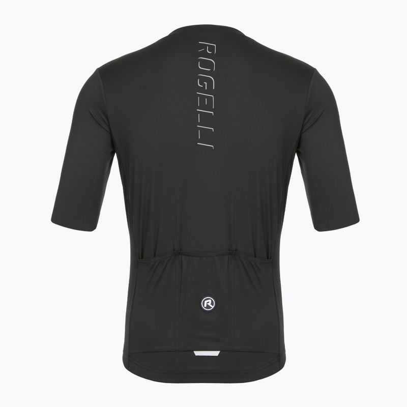 Herren-Fahrradtrikot Rogelli Distance black 2
