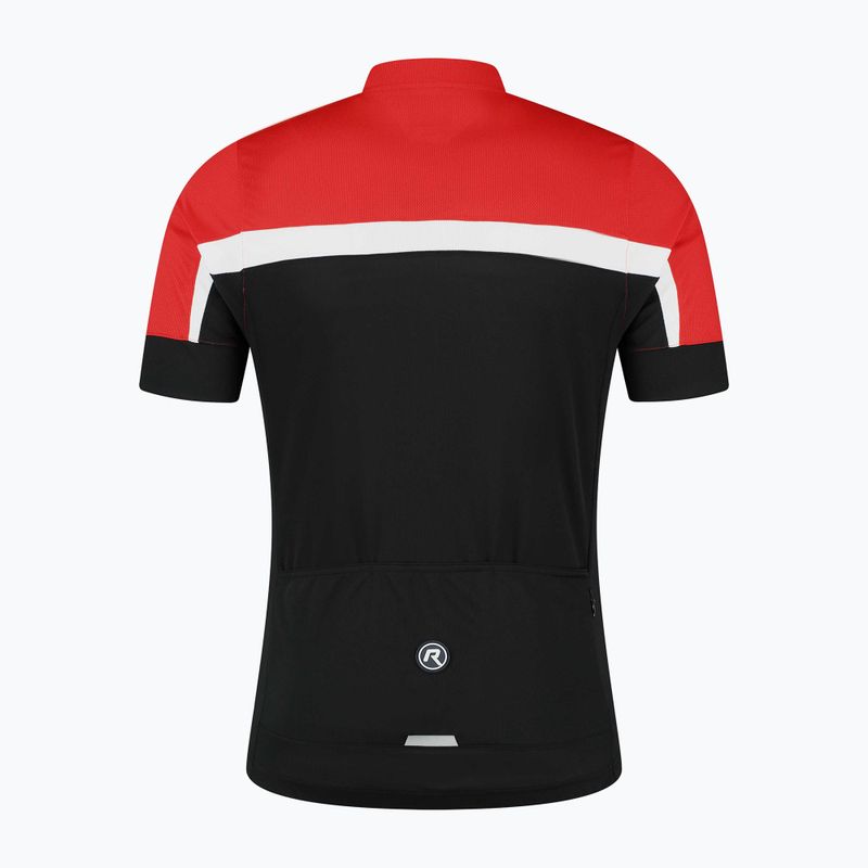 Fahrradtrikot Herren Rogelli Course black/red/white