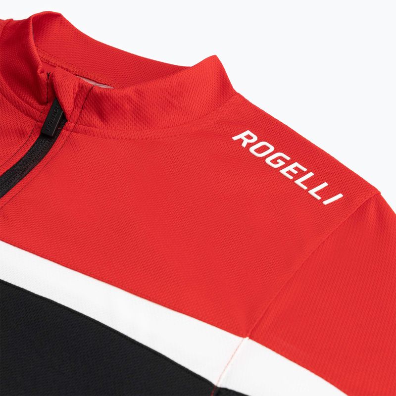 Fahrradtrikot Herren Rogelli Course black/red/white