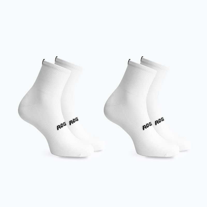 Fahrrad Socken Rogelli Essential 2 pary white