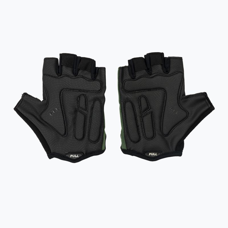 Rogelli Essential schwarz/grün Herren Radhandschuhe 3