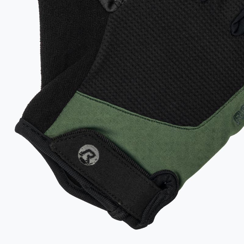 Rogelli Essential schwarz/grün Herren Radhandschuhe 4