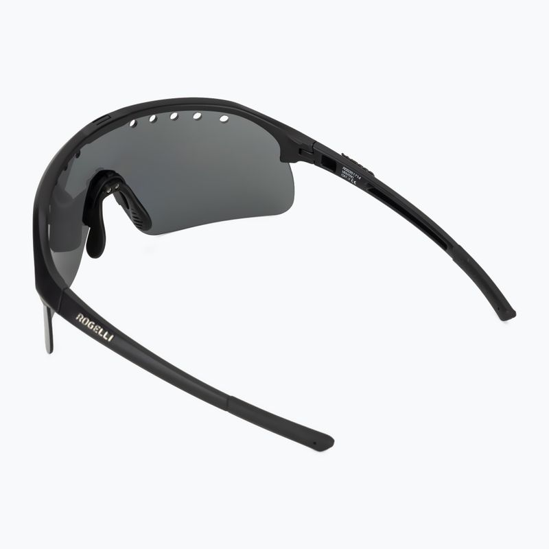 Rogelli Ventro Polarized schwarz/rauch platin revo Sonnenbrille 3