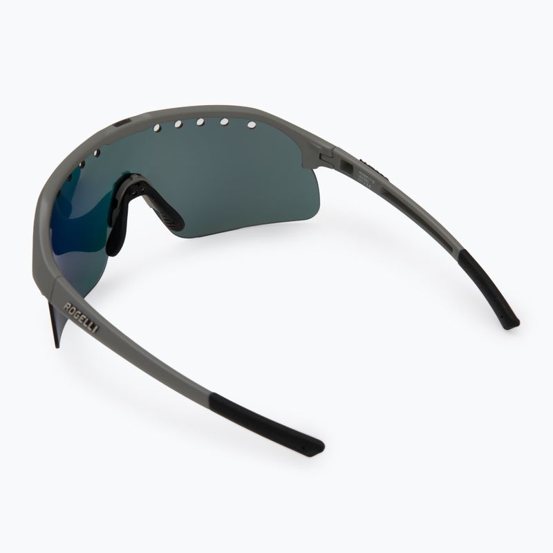 Rogelli Ventro Polarized grau/bordeaux/rot revo Sonnenbrille 3