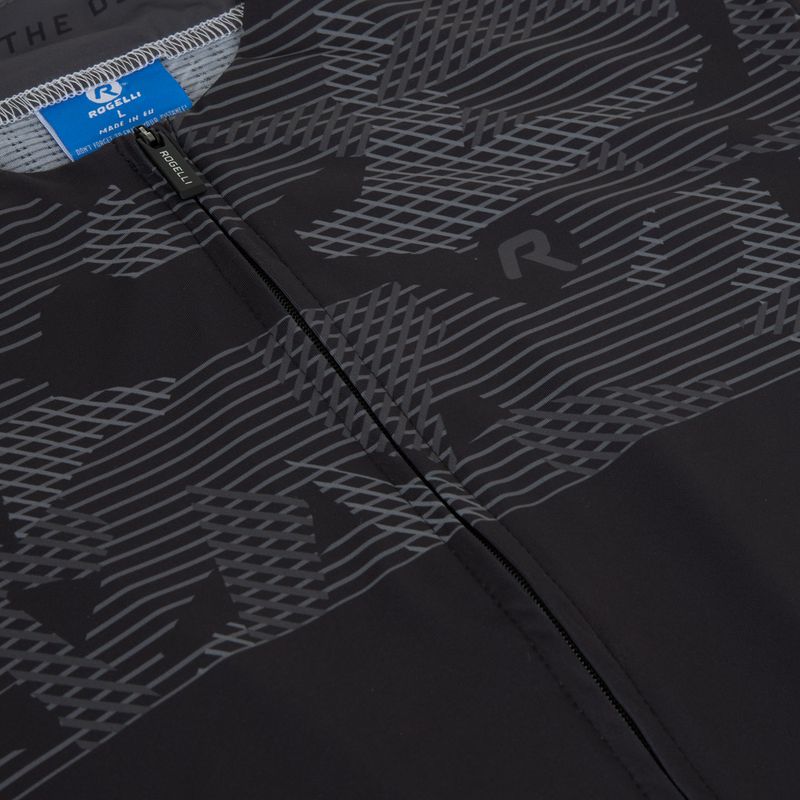 Herren Radtrikot Rogelli Camo Jersey black/grey 3
