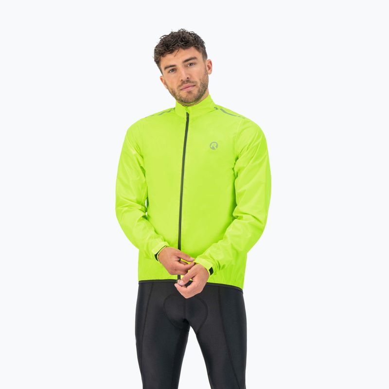 Fahrradjacke Herren Rogelli Core yellow