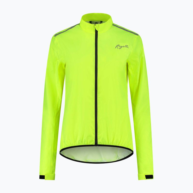 Fahrradjacke Damen Rogelli Core yellow 3