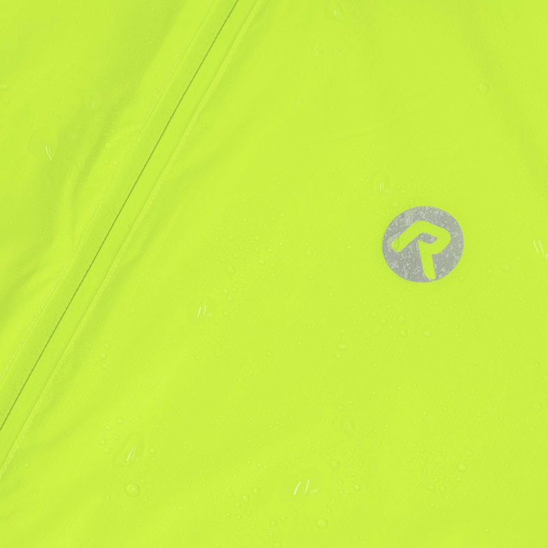Herren Fahrradjacke Rogelli Essential Rain fluorescent yellow 6