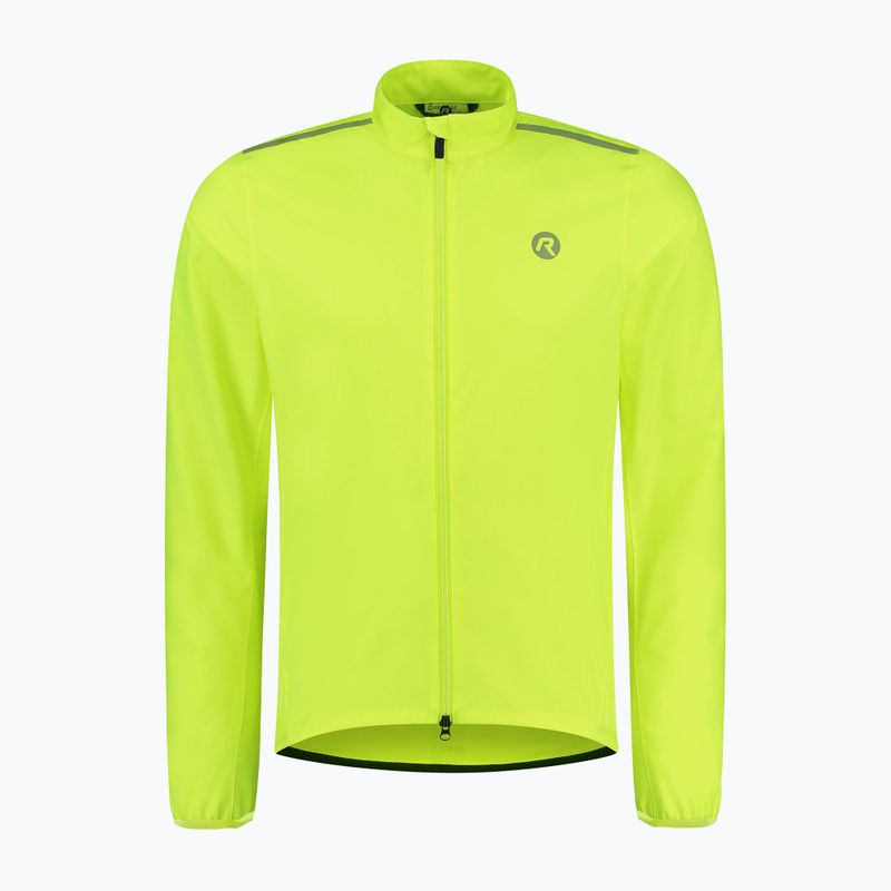 Fahrradjacke Herren Rogelli Distance yellow 3