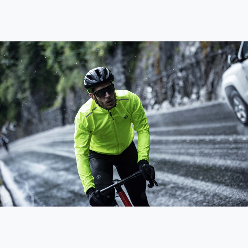 Fahrradjacke Herren Rogelli Distance yellow 7